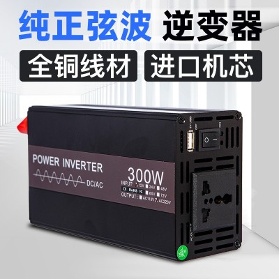 純正弦波逆變器大功率12v24v轉110v、220v電瓶48v60V擺攤轉換器