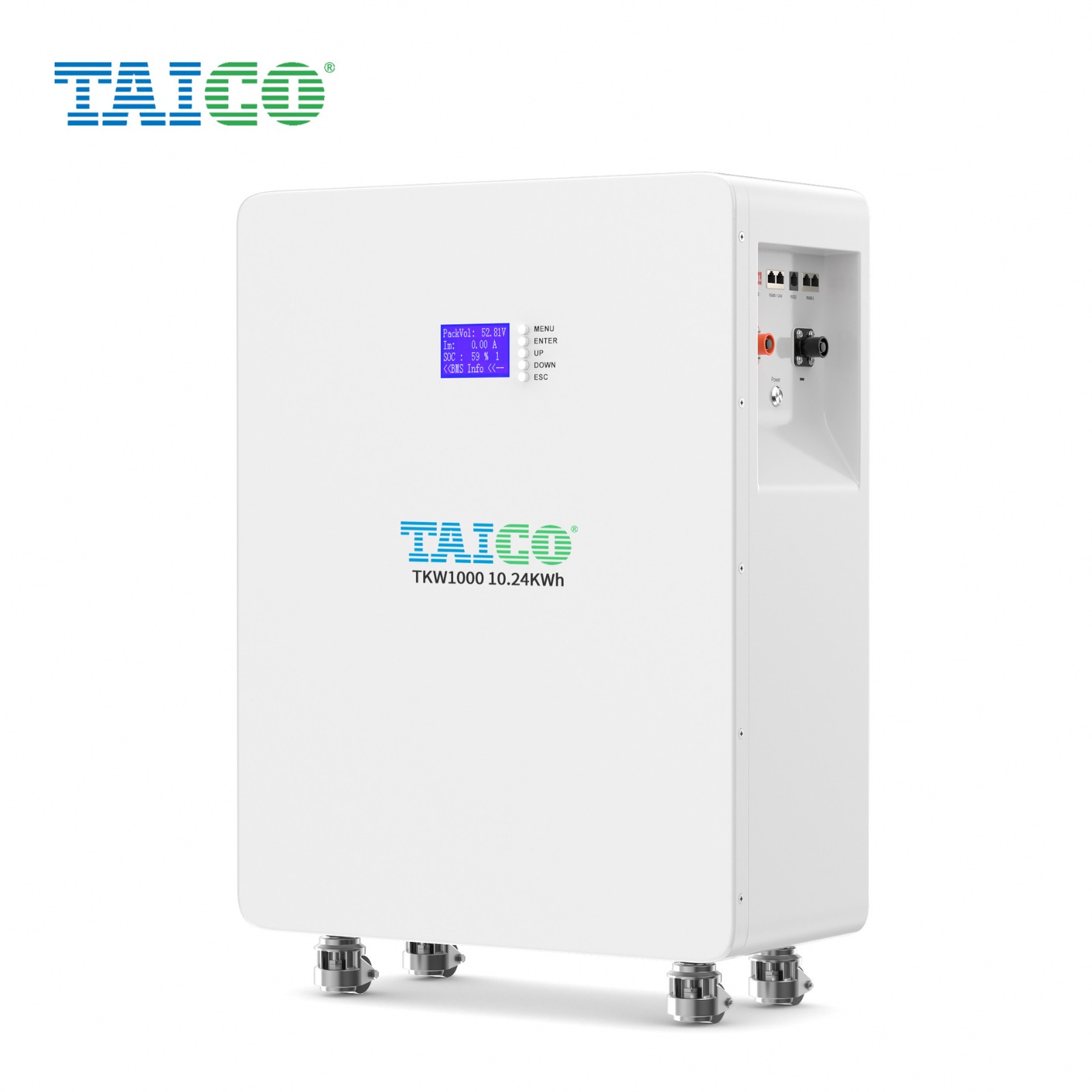 立式滾輪48V200AH磷酸鐵鋰電池10KWH光伏發電lifepo4 battery電池