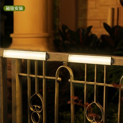 太陽能燈戶外家用庭院燈室內(nèi)LED照明USB雙充磁吸應(yīng)急燈防水手電筒