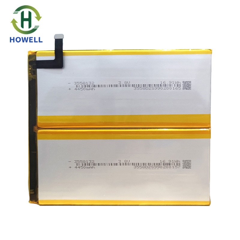 鴻偉能源3.8V聚合物電池2*3558132-8900mAh平板電腦學(xué)習(xí)機(jī)鋰電池