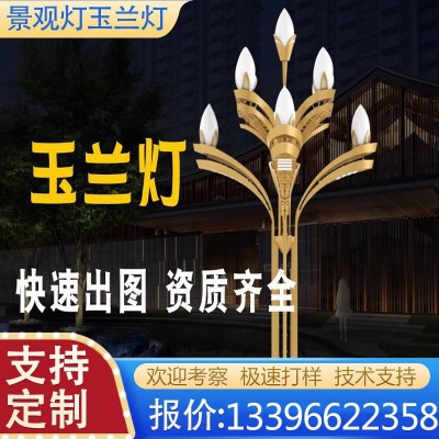 玉蘭燈LED戶外道路景觀燈中華燈市政工程中華燈大型廣場(chǎng)照明燈