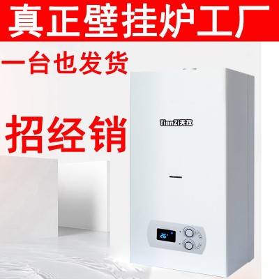 招代理燃氣壁掛爐家用采暖爐智能地暖洗浴壁掛爐天然氣小鍋爐工廠