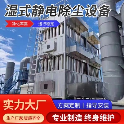 佛山工廠直銷濕式靜電除塵器 工業(yè)濕式高壓靜電除塵器鍋爐除塵器