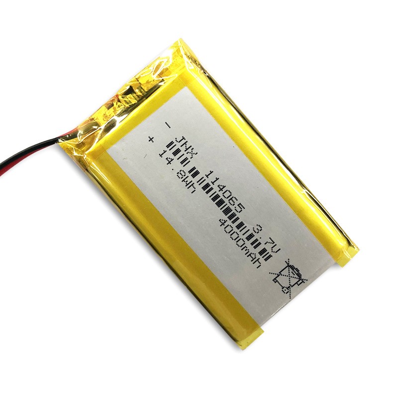 批發聚合物鋰電池114065 3.7V藍牙音箱4000mAh剃須刀移動電源電池