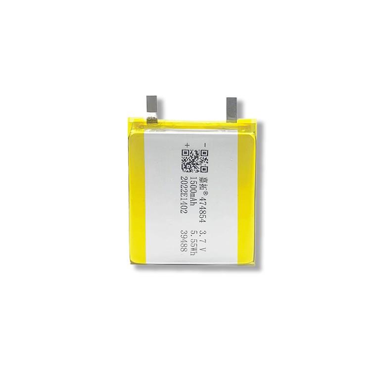 源頭474854聚合物鋰電池1500mAh 3.7V適用充電寶空調(diào)扇蒸臉儀電池