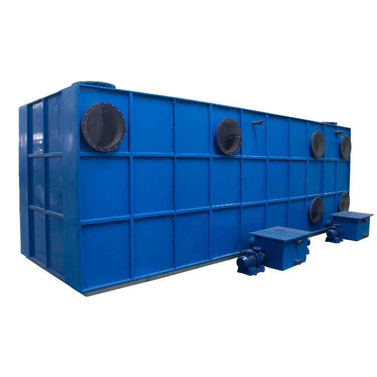 玻璃鋼生物除臭箱污水廠垃圾站臭氣處理生物塔過濾池生物除臭設備