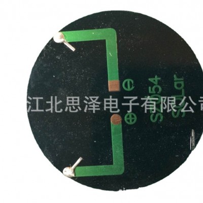 廠家生產 單晶圓滴膠太陽能電池板/組件54mm/5V/50MA太陽能滴膠板