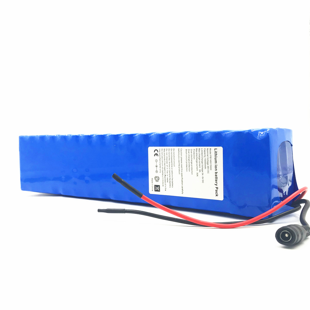 48V15000mAh容量LED燈電機設備鋰電池