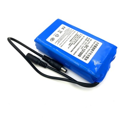 12V10000足容量聚合物L(fēng)ED燈太陽能電風(fēng)機(jī)門鎖監(jiān)控共享應(yīng)急鋰電池