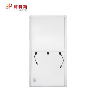 阿特斯高效太陽能板210單玻665w 670w單晶太陽能發電板太陽能光伏