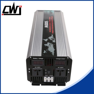 車載家用光伏太陽能大功率48v60v72v轉220v5000W純正弦波逆變器