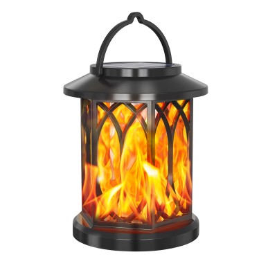 太陽能燈火焰戶外掛插燈庭院火把燈花園草坪燈插地燈壁燈