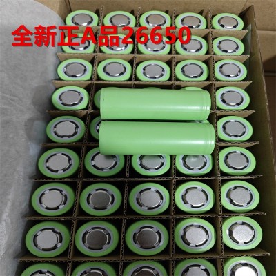 燦輝&裕能思源鋰電池電芯26650 5000mAh容量 動力3C