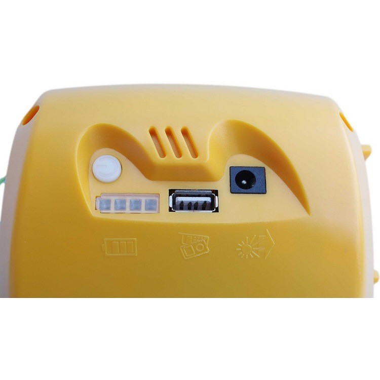 2W9V太陽能可充電手提燈迷你小系統野營閱讀燈帶USB接口