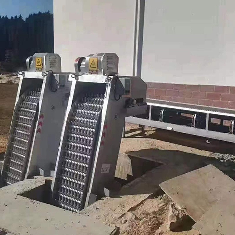 不銹鋼機(jī)械格柵除污機(jī)污水廠用格柵機(jī)撈渣機(jī)自動(dòng)回轉(zhuǎn)式格柵除污機(jī)