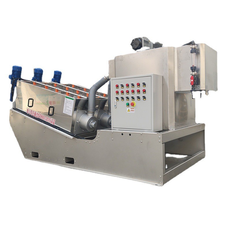 疊螺脫水機(jī)污水處理凈化污泥濃縮全自動(dòng)養(yǎng)殖場廢水處理疊螺機(jī)設(shè)備