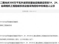 海南基地青豫直流二期光伏300萬千瓦外送項目基礎(chǔ)設(shè)施建設(shè)項目1#、2#、3#330kV匯集站調(diào)相機(jī)工程勵磁系統(tǒng)設(shè)備采購招標(biāo)中標(biāo)候選人公示