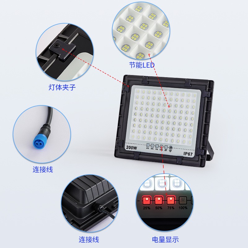 新款太陽能燈超亮大功率防水室內家用感應照明燈庭院燈戶外燈路燈