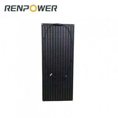 太陽(yáng)能板柔性185W可彎曲光伏板單晶硅PET/ETFE薄膜戶外發(fā)電